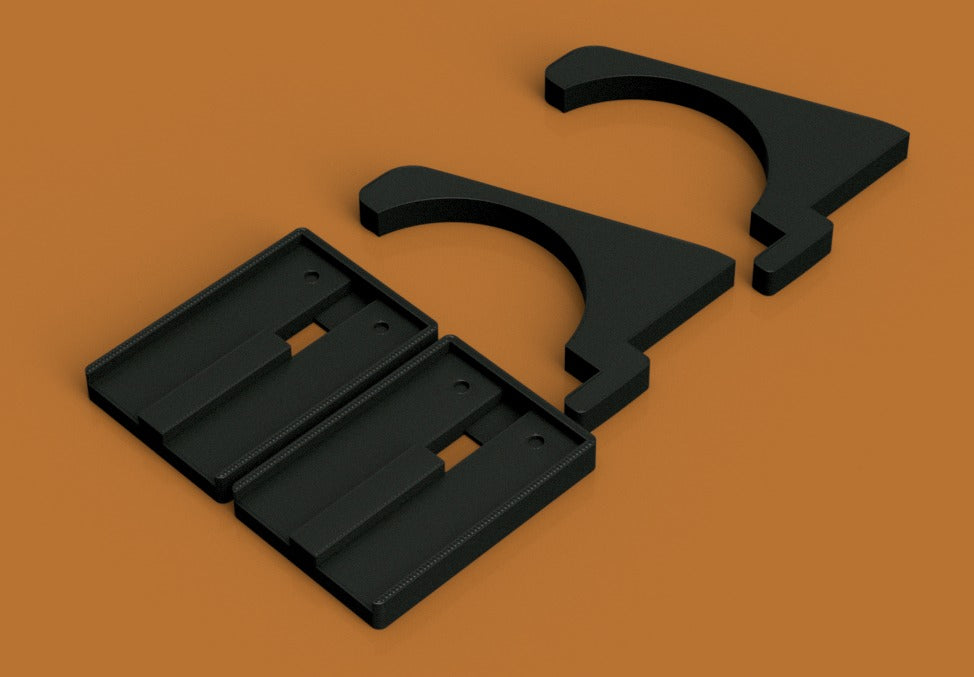 Baseball Bat Tube Wall Display Mount (TUBE NOT INCLUDED)