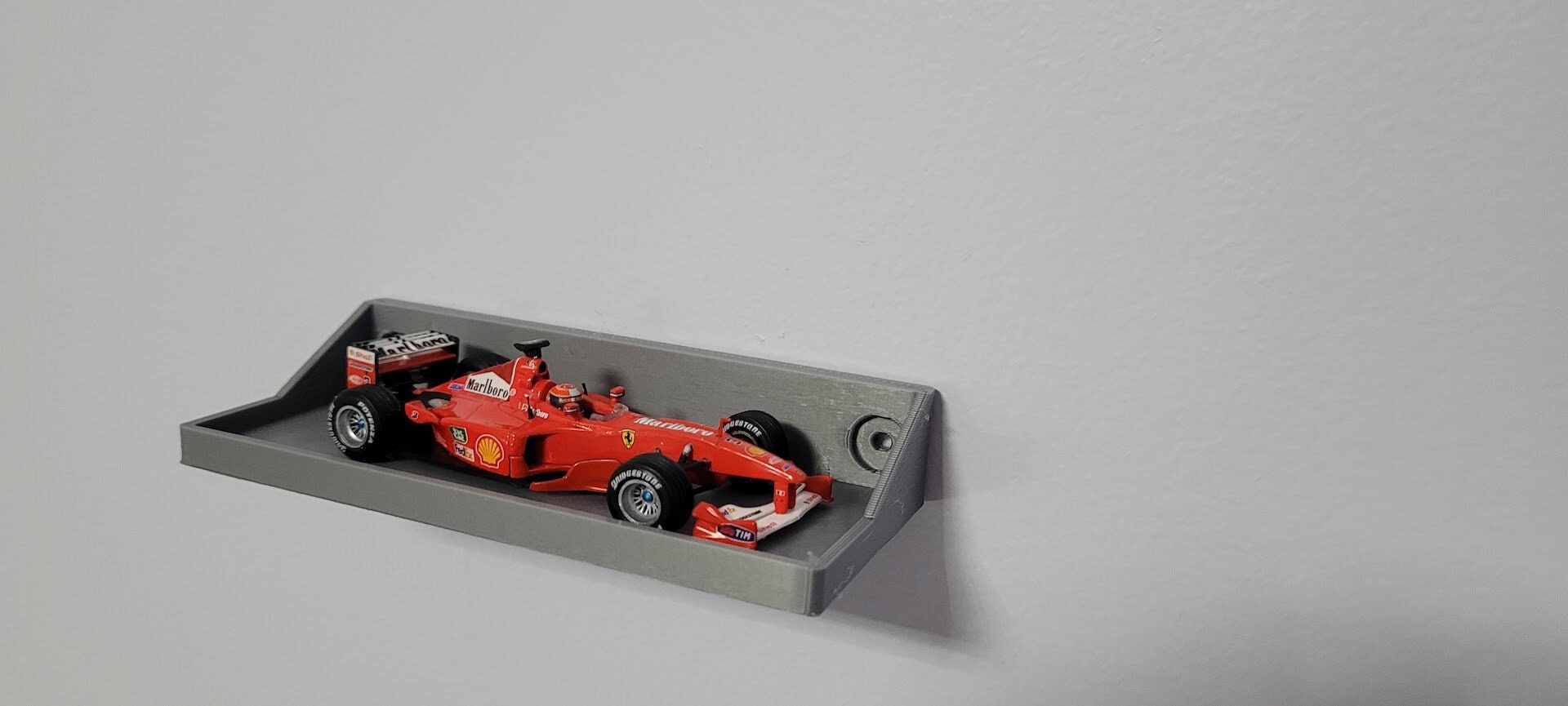 1:43 Formula 1 Diecast Car Wall Mount Display Shelf