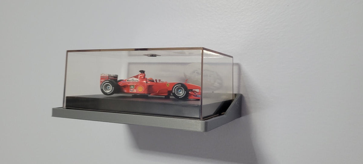 1:43 Formula 1 Diecast Car Wall Mount Display Shelf