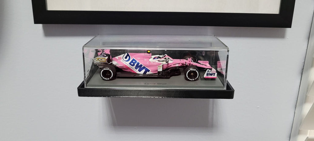 1:43 Formula 1 Diecast Car Wall Mount Display Shelf