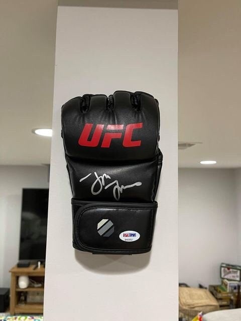 Single UFC Wall Glove Display Holder for Sports Memorabilia