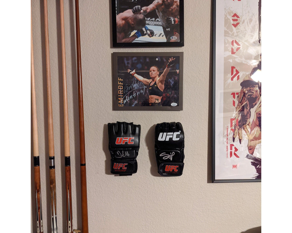Single UFC Wall Glove Display Holder for Sports Memorabilia