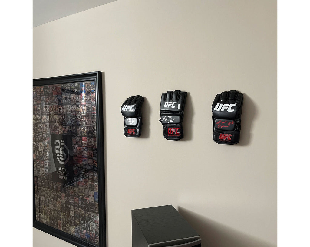 Single UFC Wall Glove Display Holder for Sports Memorabilia