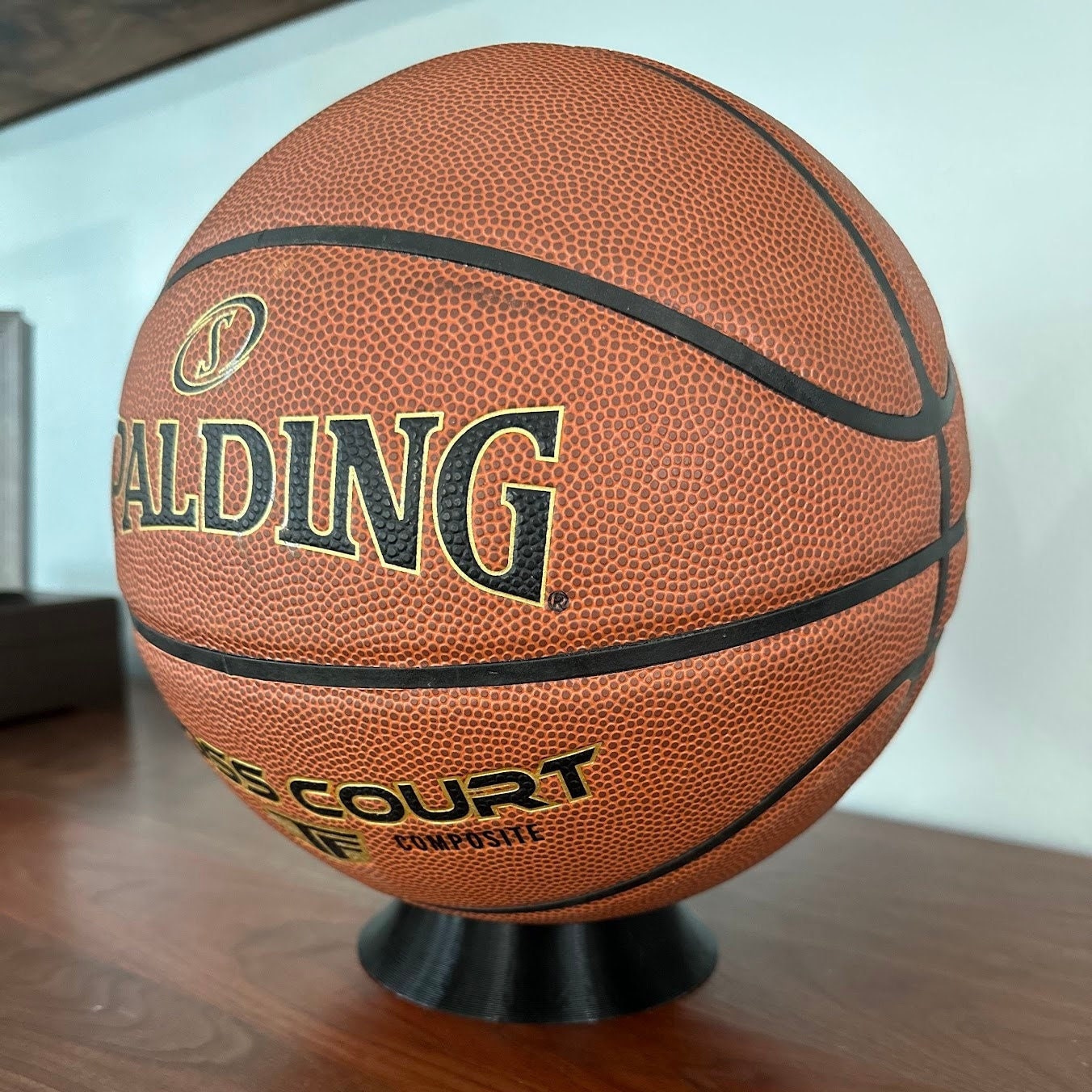 Custom Display Stand for Soccer and Basketball Collectibles
