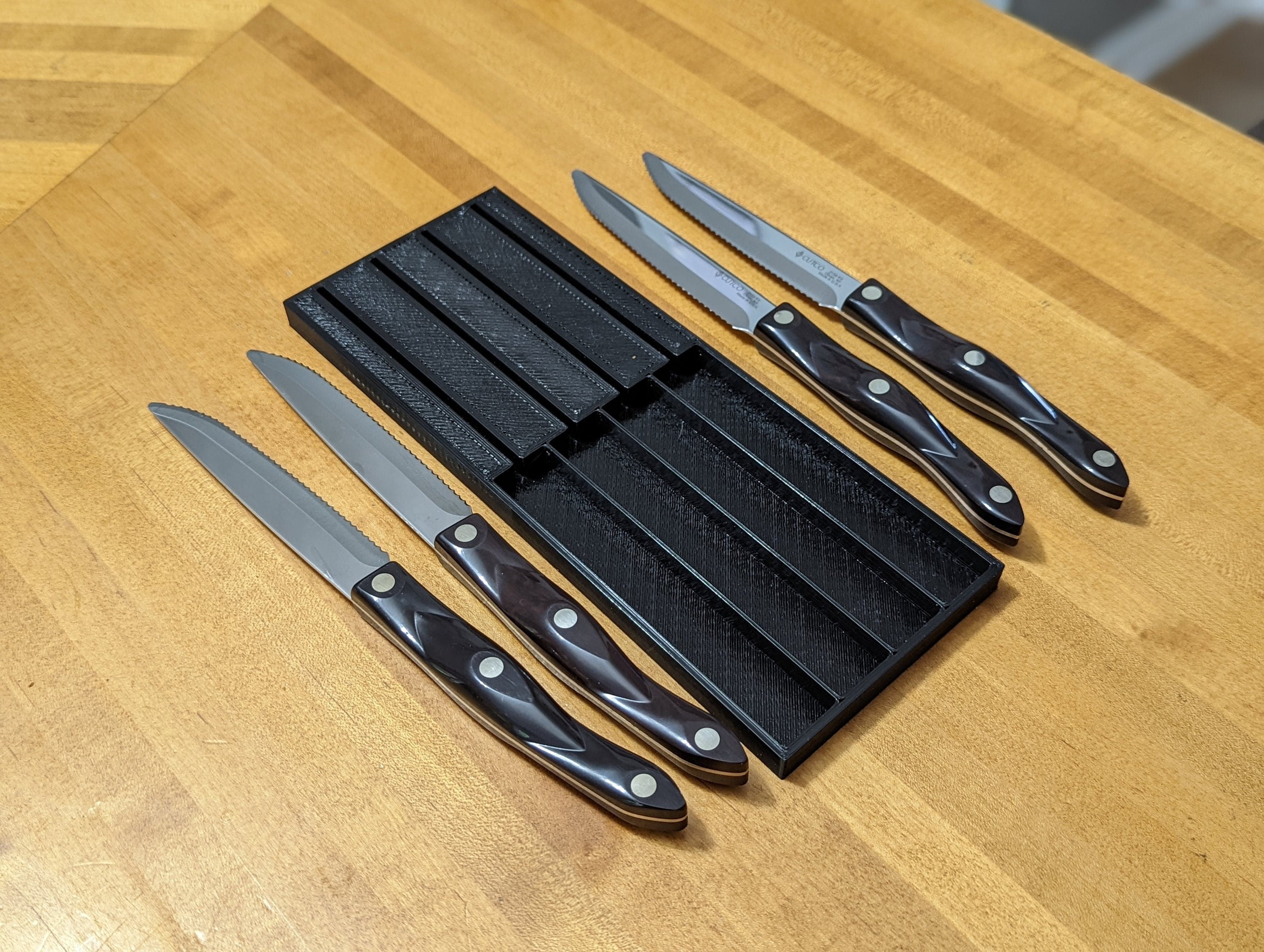 Cutco Knife Co. Plastic Organizer for Steak Knives 2159 (KNIVES NOT INCLUDED)