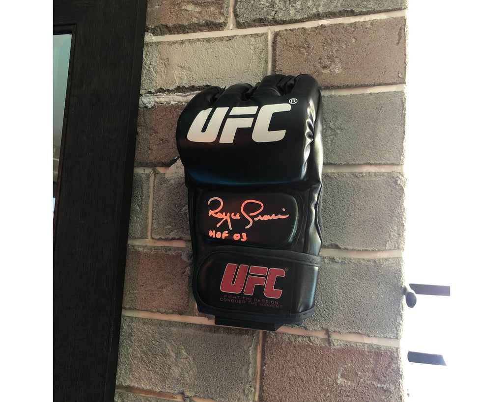 Single UFC Wall Glove Display Holder for Sports Memorabilia