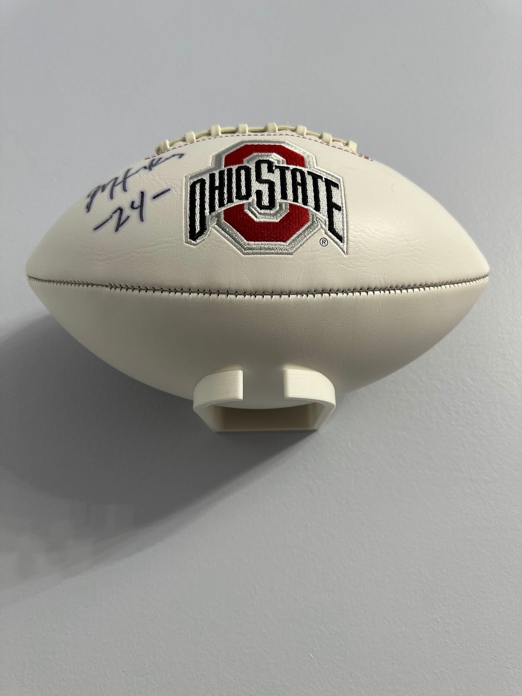 NFL Football Memorabilia Wall Mount Display for Sports Enthusiasts
