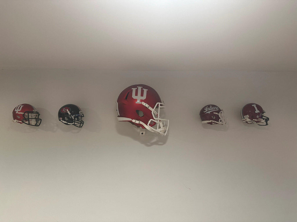 Full Size Floating NFL Replica Football Helmet Wall Mount Display Holder