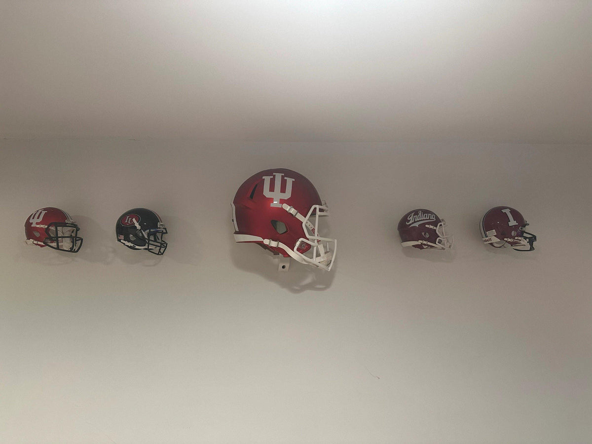 Full Size Floating NFL Replica Football Helmet Wall Mount Display Holder
