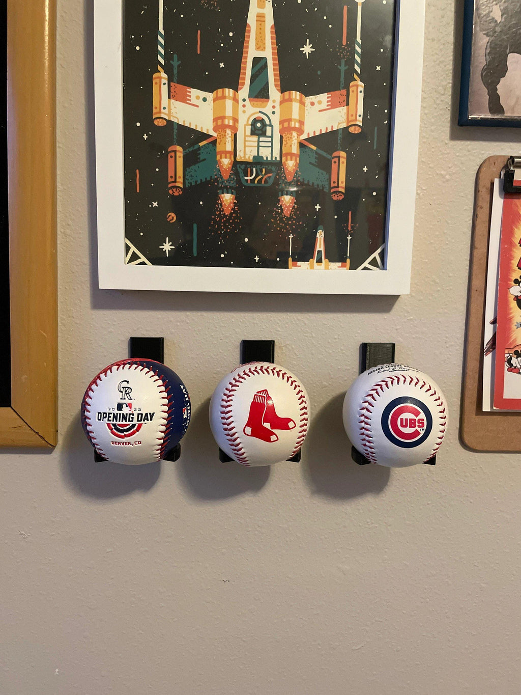 Baseball Wall Display Mount