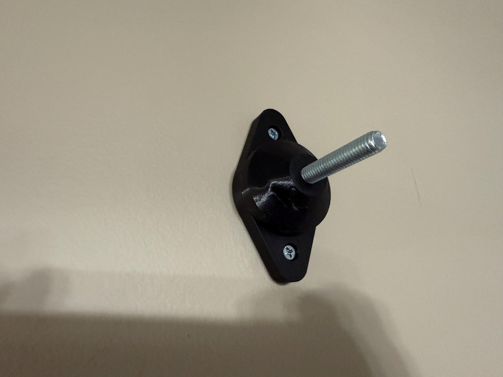 Invisible Full Size Helmet Wall Display Holder