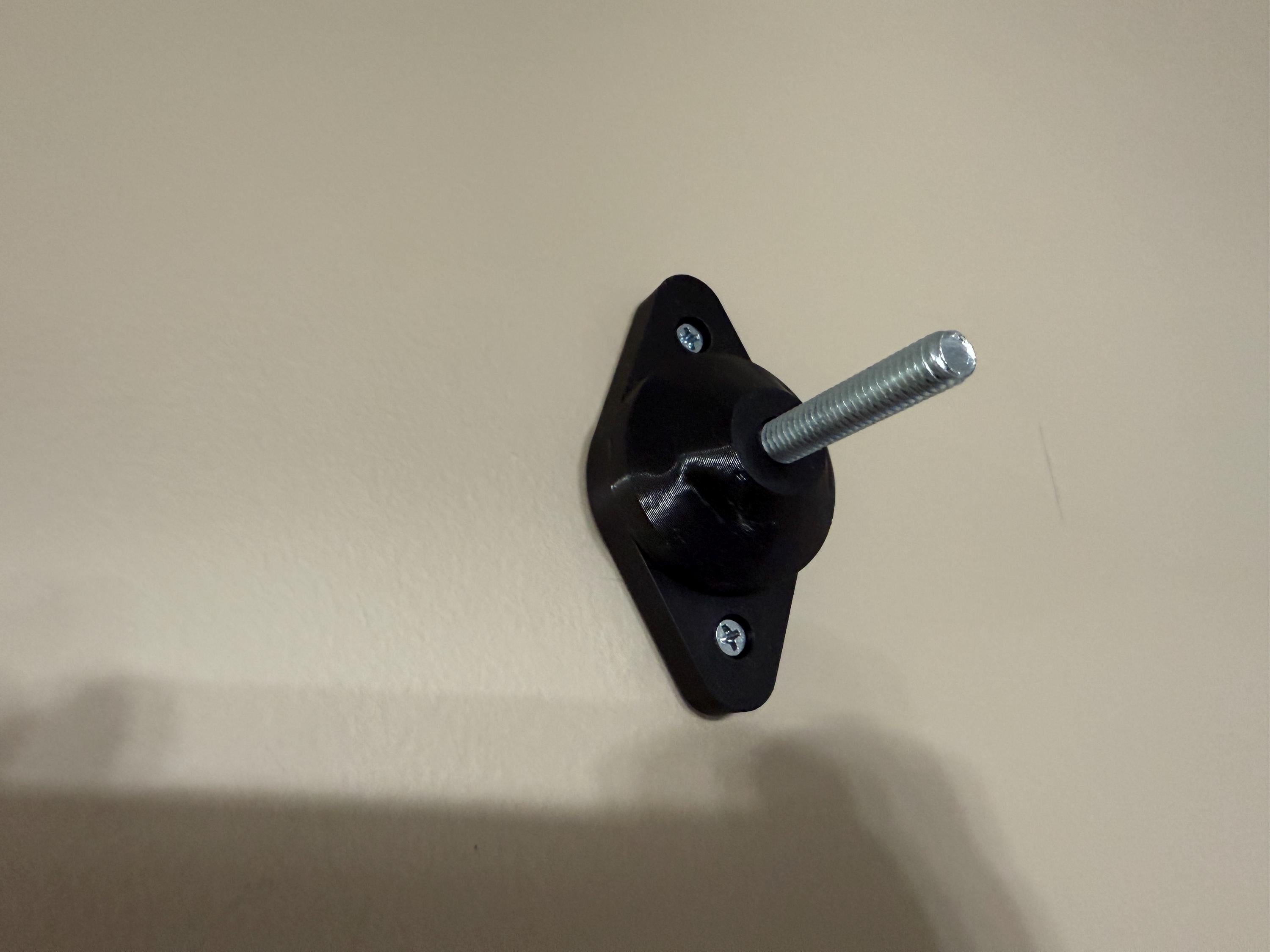Invisible Full Size Helmet Wall Display Holder