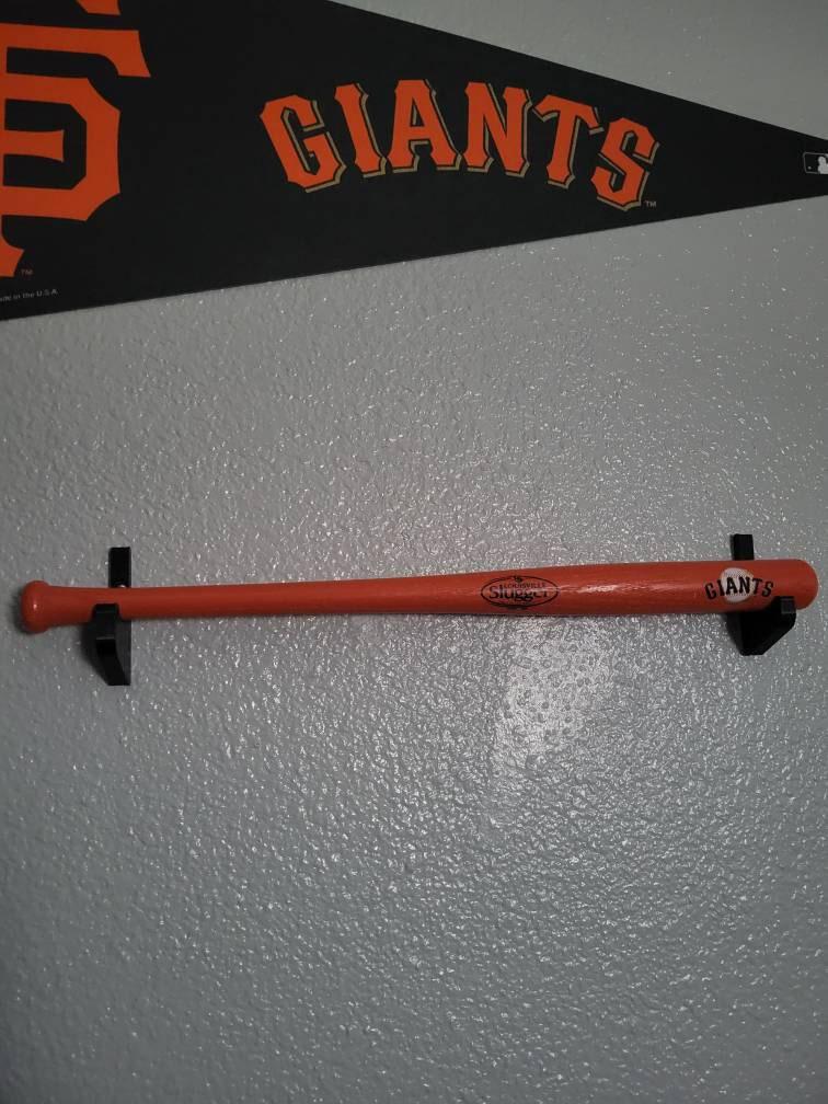 Baseball Mini-Bat Wall Display Mount