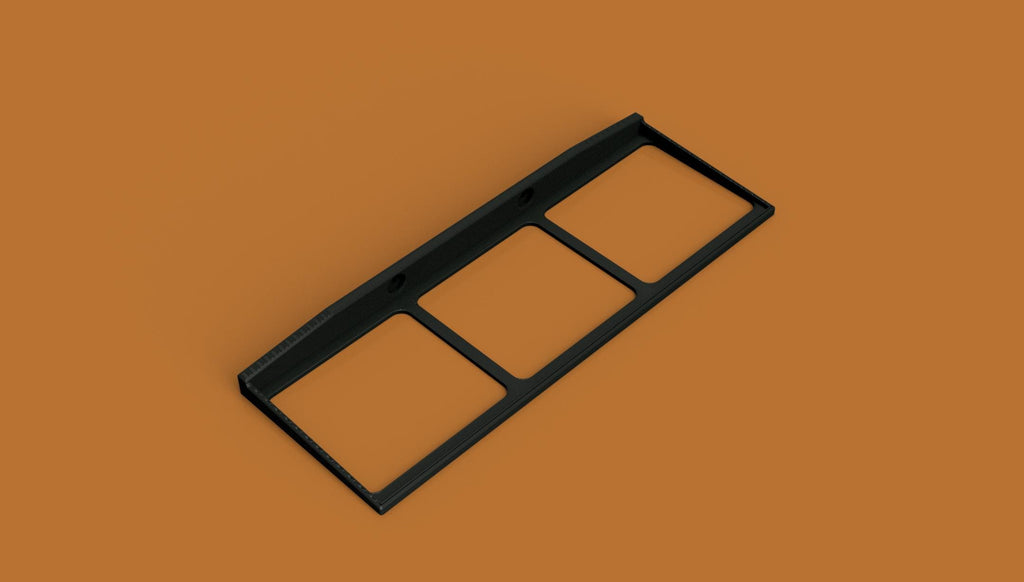 Wall Mount Display for Triple Baseball Uv-Protected Case (CASES NOT INCLUDED)