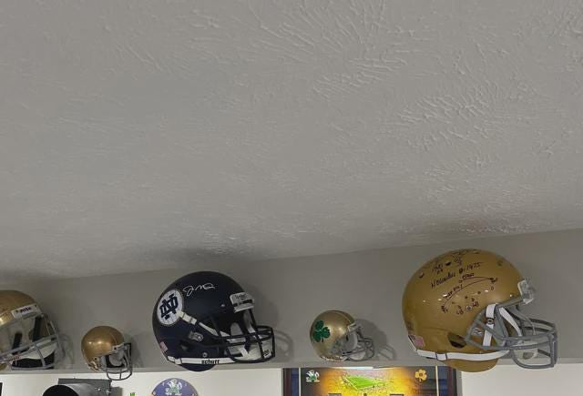 Full Size Floating Football Authentic Helmet Wall Display Holder