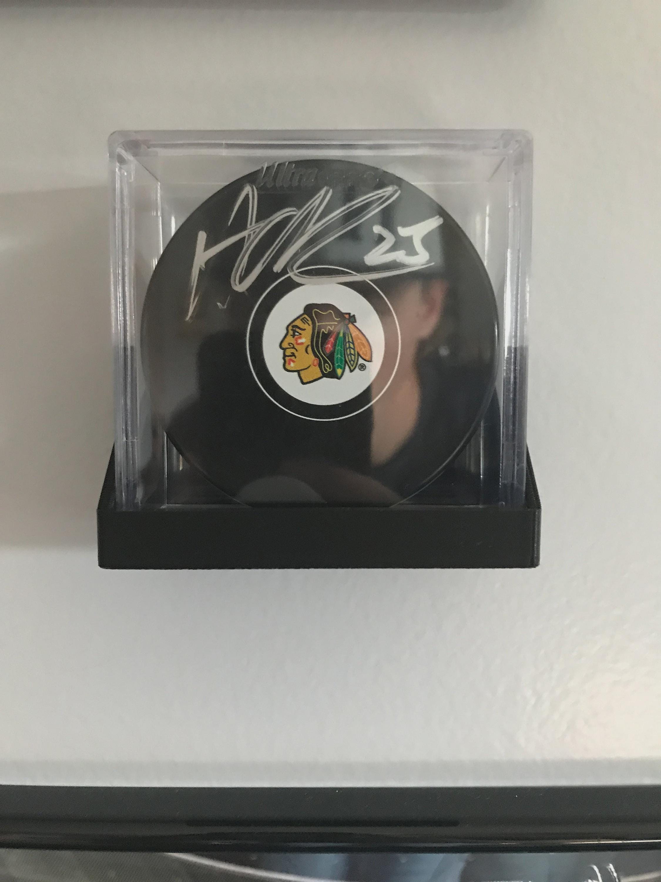 Hockey Puck in Case Wall Display Holder for Sports Memorabilia Enthusiasts (CASE NOT INCLUDED)
