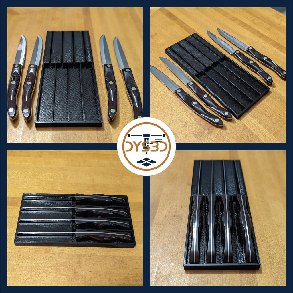 Cutco Knife Co. Plastic Organizer for Steak Knives 2159 (KNIVES NOT INCLUDED)