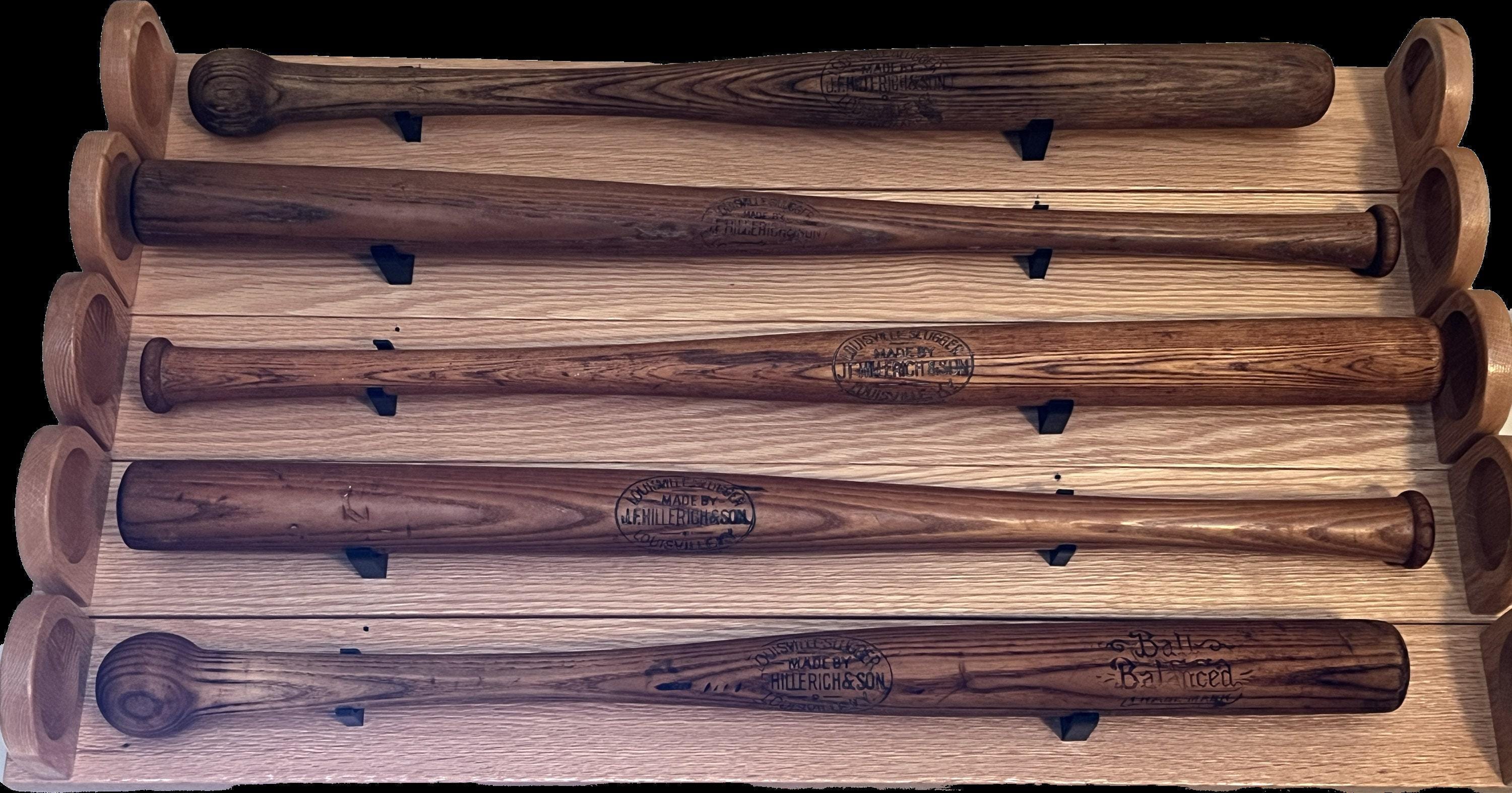 Baseball Bat Mount for Wall Display Sports Memorabilia