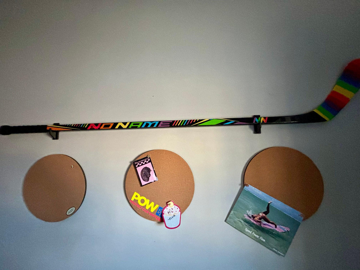 Hockey Skater Stick Wall Display Holder
