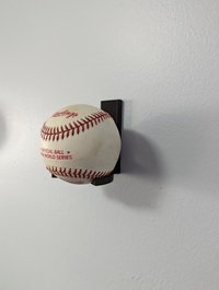 Baseball Wall Display Holder