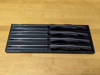Cutco Knife Co. Plastic Organizer for Steak Knives 2159 (KNIVES NOT INCLUDED)