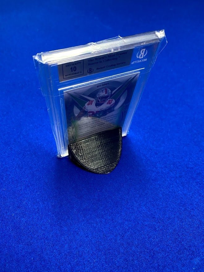 Solid Card Display Stand (Baseball, Football, Basketball, Hockey, Pokemon)
