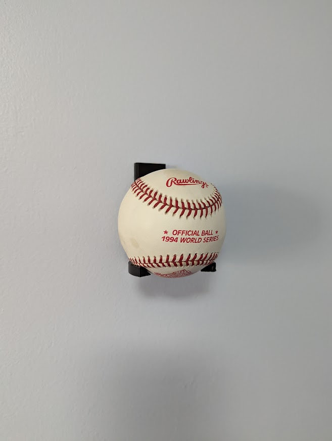 Baseball Wall Display Holder
